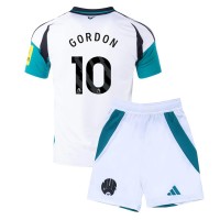 Fotballdrakt Barn Newcastle United Anthony Gordon #10 Tredjedraktsett 2024-25 Kortermet (+ Korte bukser)